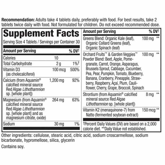 Alive Calcium Bone Formula, NWA